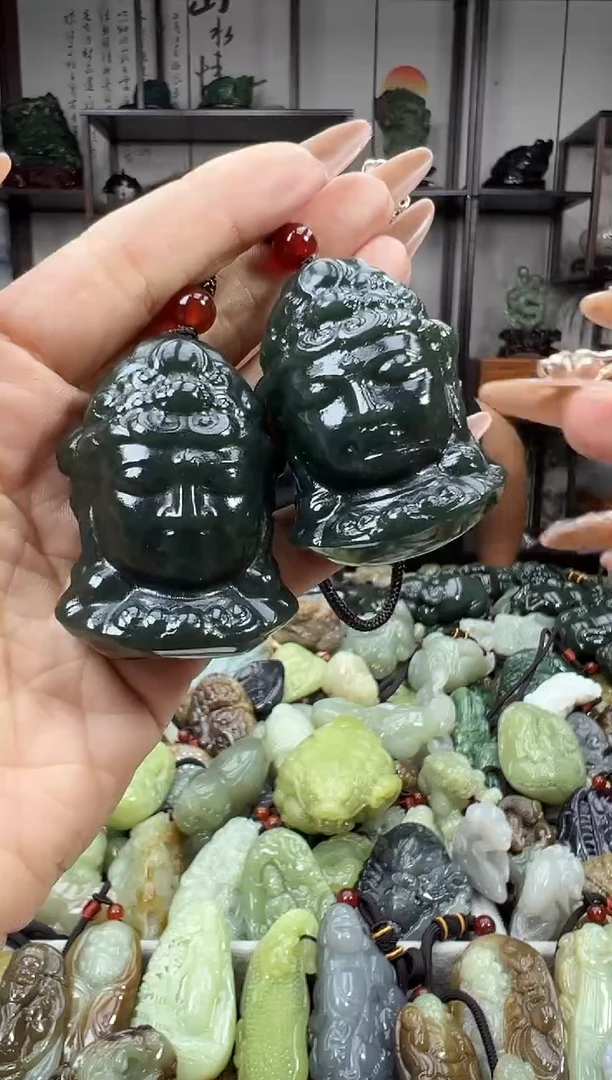 未镶嵌和田玉摆件多样性发货 拍一发一
