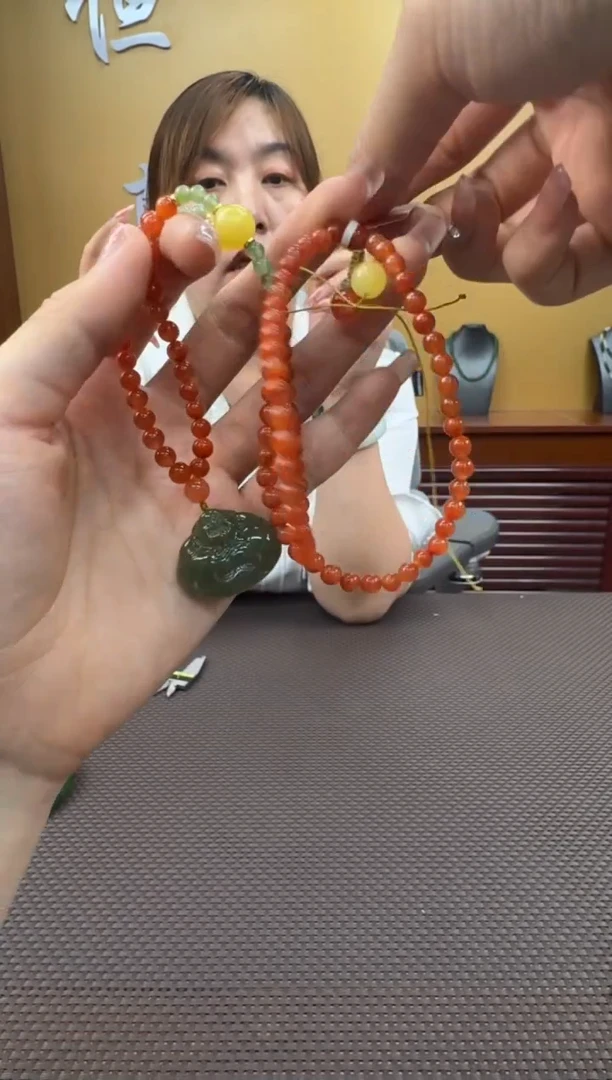 【闪购商品】玛瑙/玉髓项链未镶嵌项链