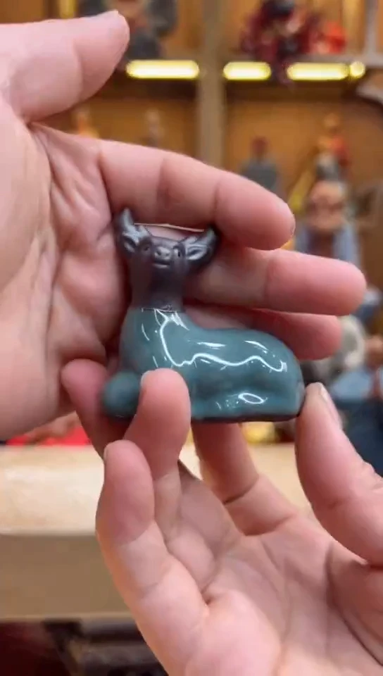 紫砂茶宠器闵茶宠摆件