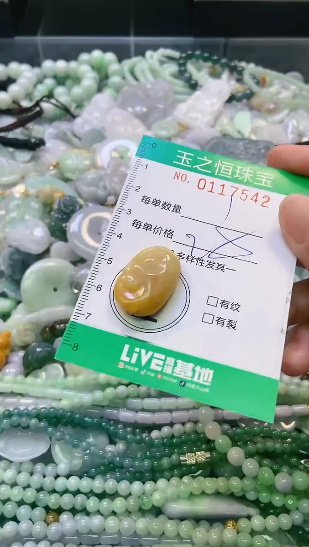 翡翠未镶嵌颈饰闪购0117542