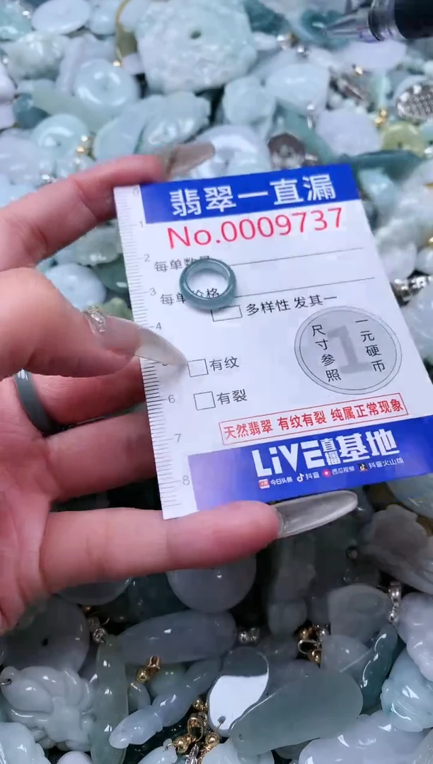 【闪购商品】翡翠吊坠(不含链)未镶嵌9737