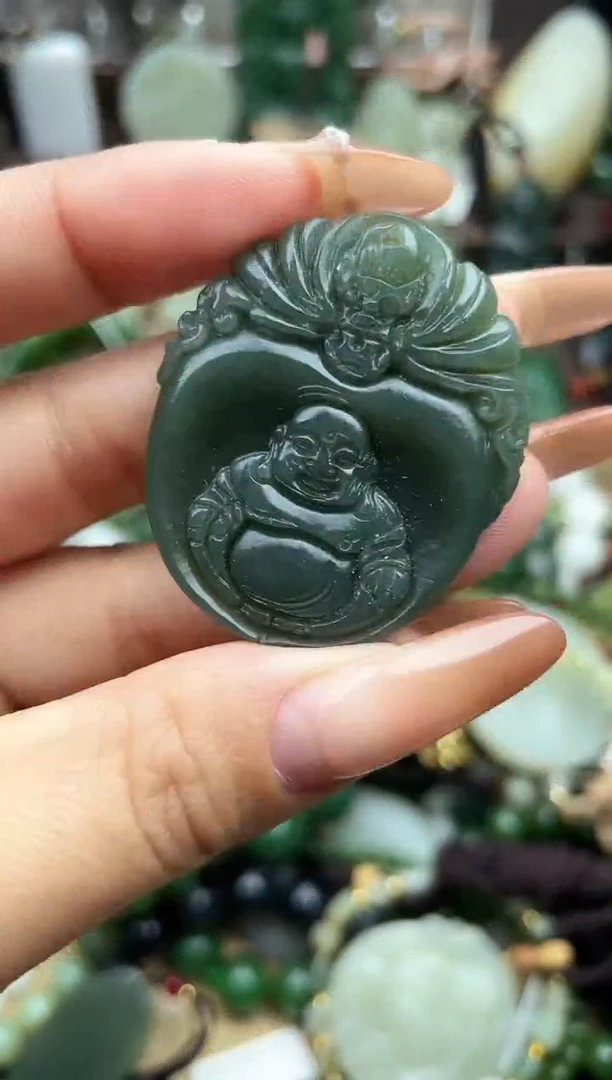 颈饰未镶嵌和田玉未镶嵌和田玉吊坠多样性拍一发一