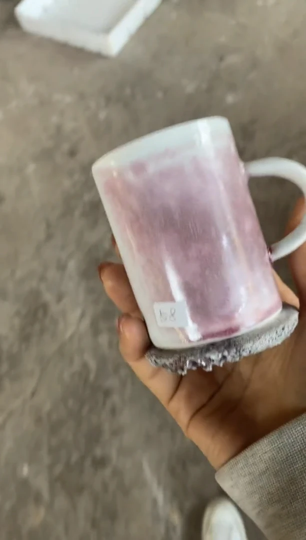 【闪购商品】浪鬼柴烧釉绘柴烧杯碗