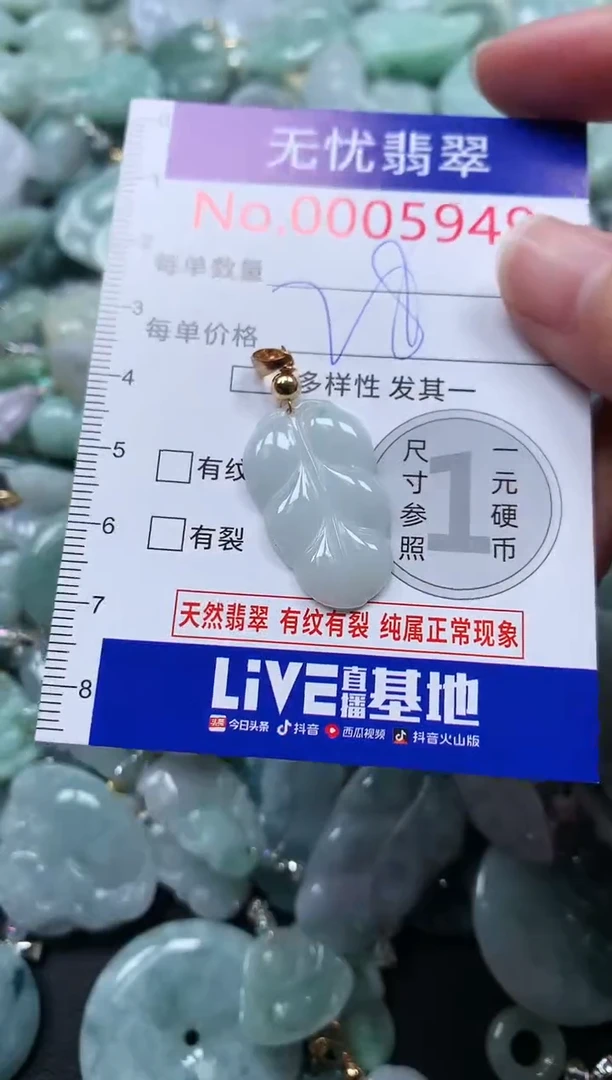 颈饰未镶嵌翡翠5949