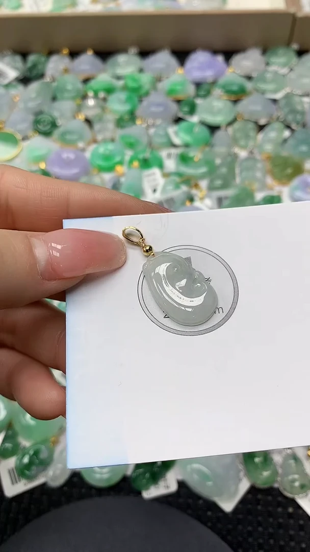 颈饰未镶嵌翡翠a货百元以下同包裹多件发出的只收取一单运费