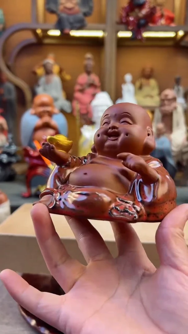 【闪购商品】紫砂茶宠器闵茶宠摆件