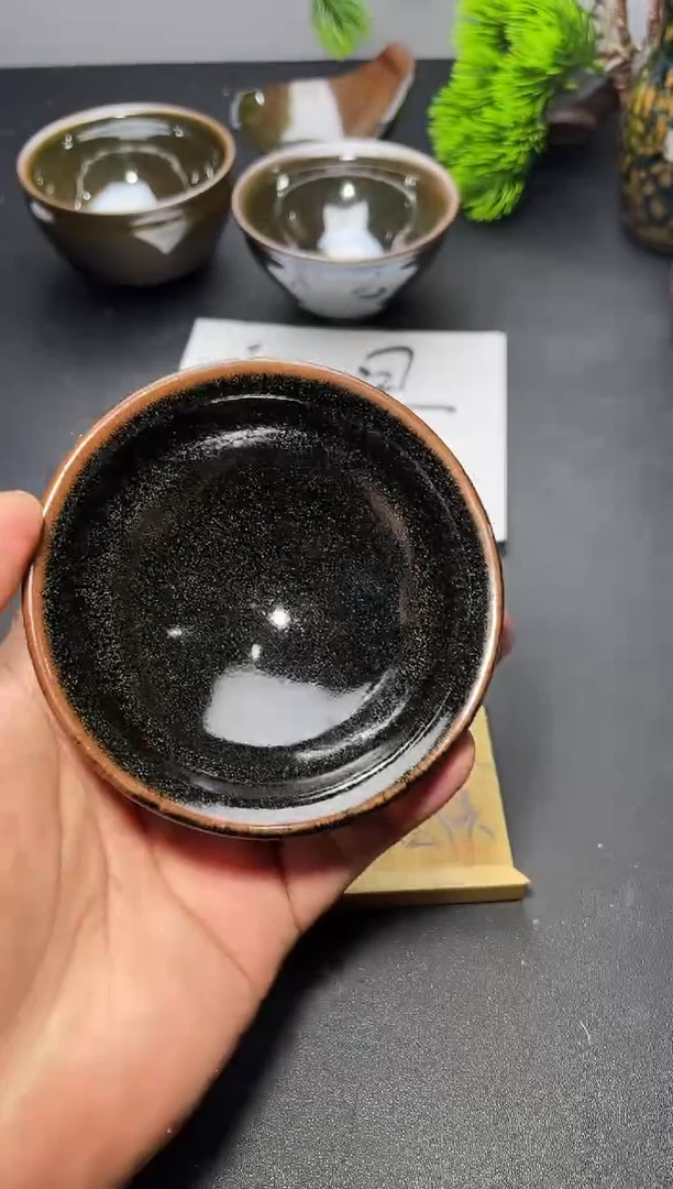 茶盏141叶紫建盏