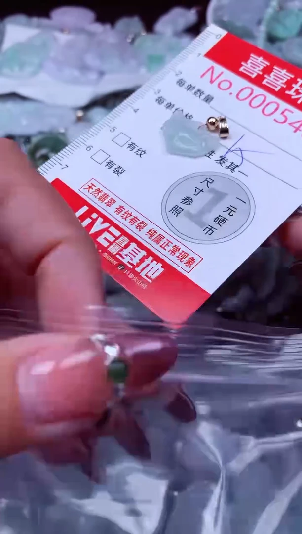 吊坠(不含链)未镶嵌翡翠5456