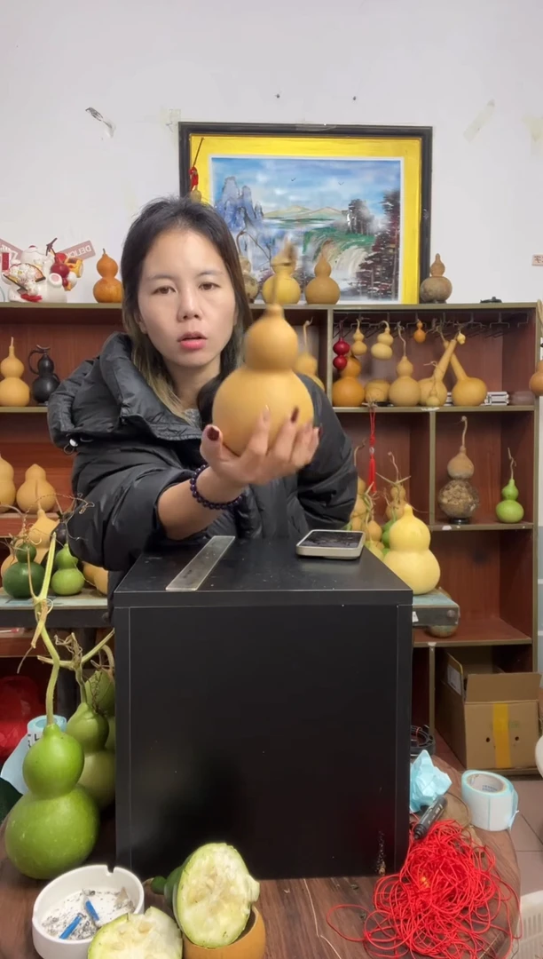 2****星745天然葫芦摆件 一物一拍龙头不保售后