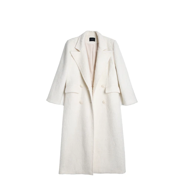 【一桐清仓】秋冬款高端轻奢中长款女士气质时尚毛呢外套3DWDD2839