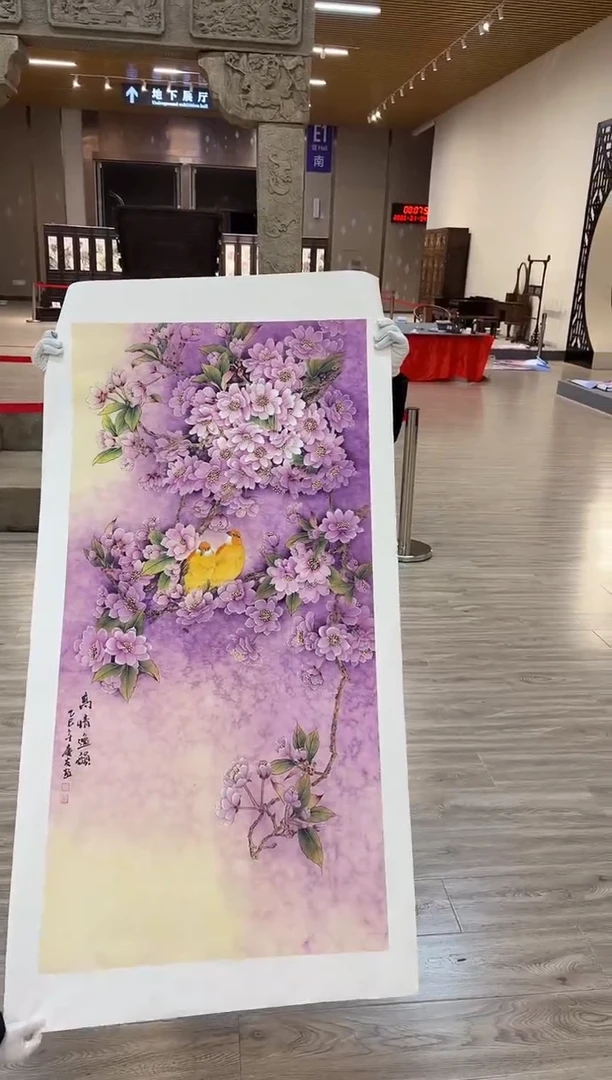 国画55赵隆轩美术馆李庆友老师作品