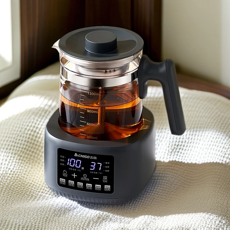 Chigo/志高喷淋煮茶器恒温蒸汽养生壶全自动玻璃多功能电热烧水壶