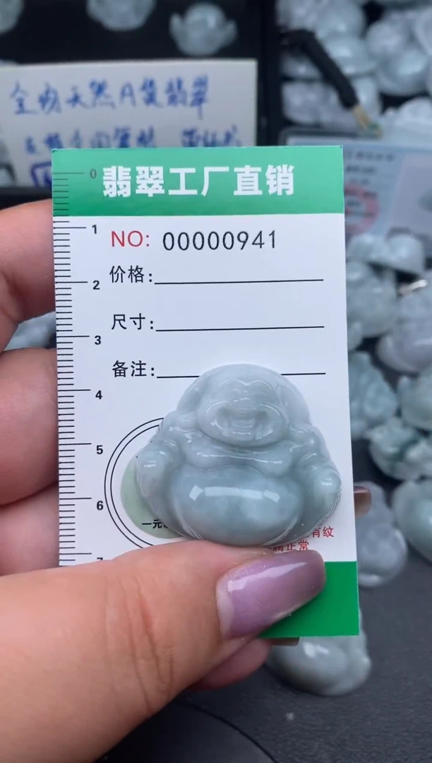 翡翠未镶嵌颈饰缅甸天然A货翡翠0941