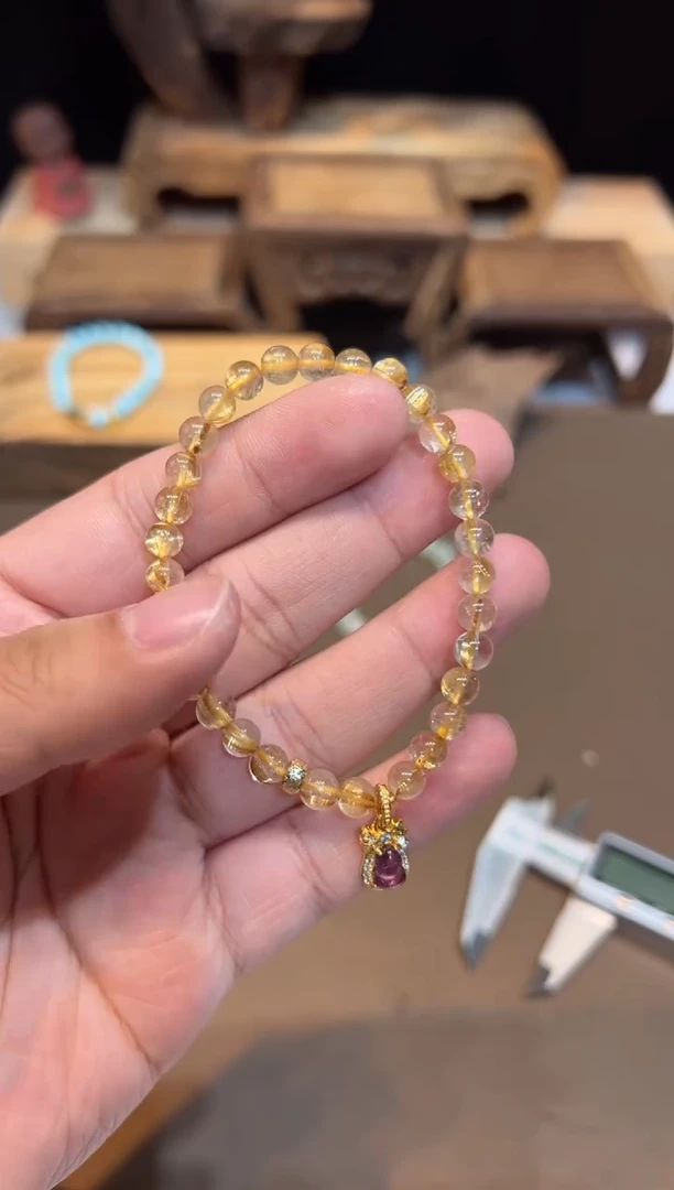 【闪购商品】水晶手链未镶嵌手饰@@E6313