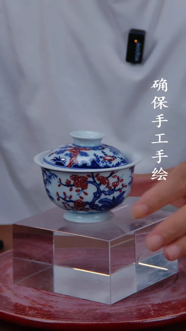 摆件景德镇手工手绘陶瓷摆件8