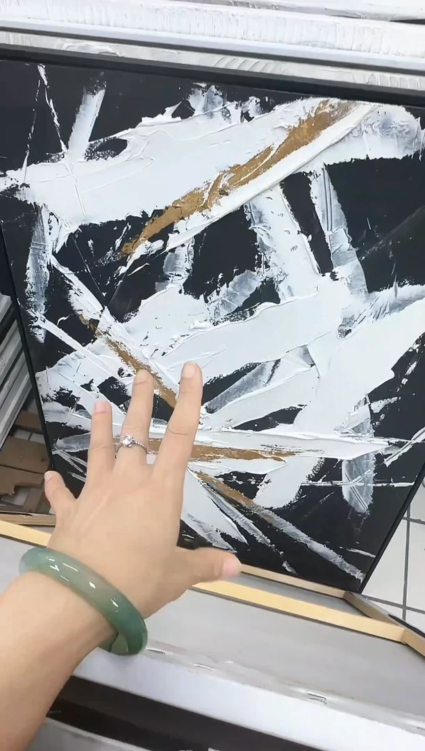 168现代艺术装饰画油画75cm*100cm