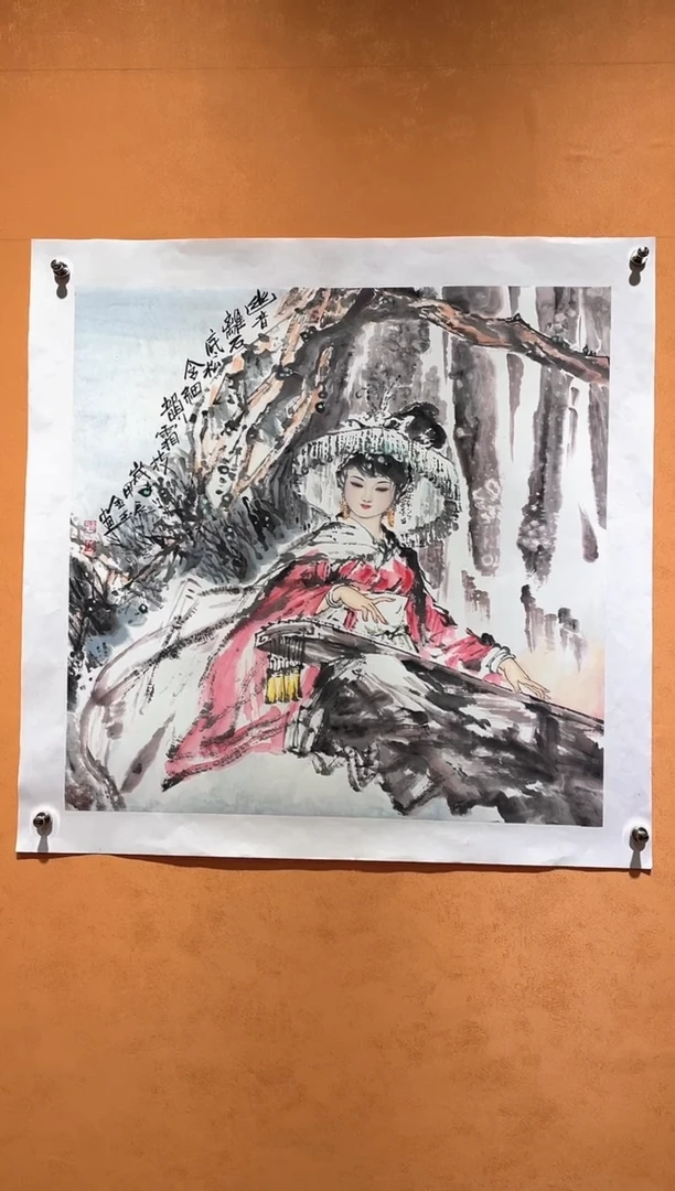 国画刘金玉教授亲笔手绘
