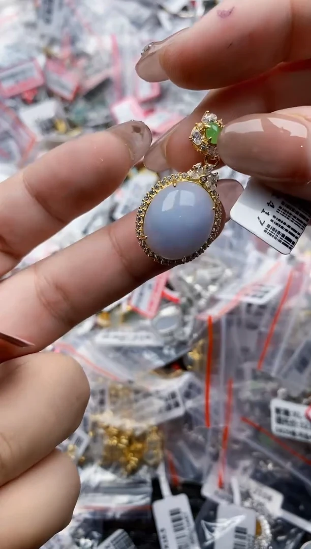 【闪购商品】翡翠戒指银S925镶嵌444444---3