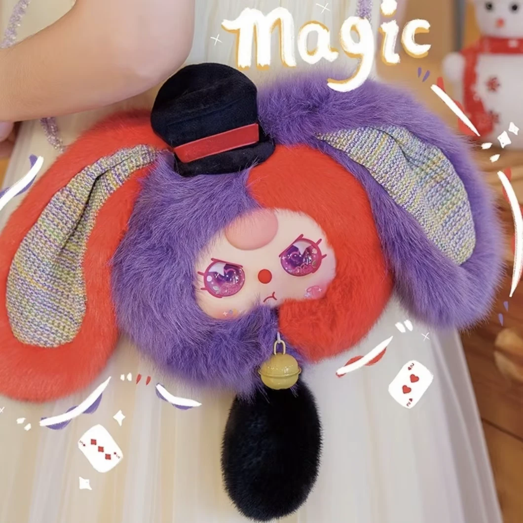 娃三岁鞋子一起猜猜猜毛绒盲盒手办