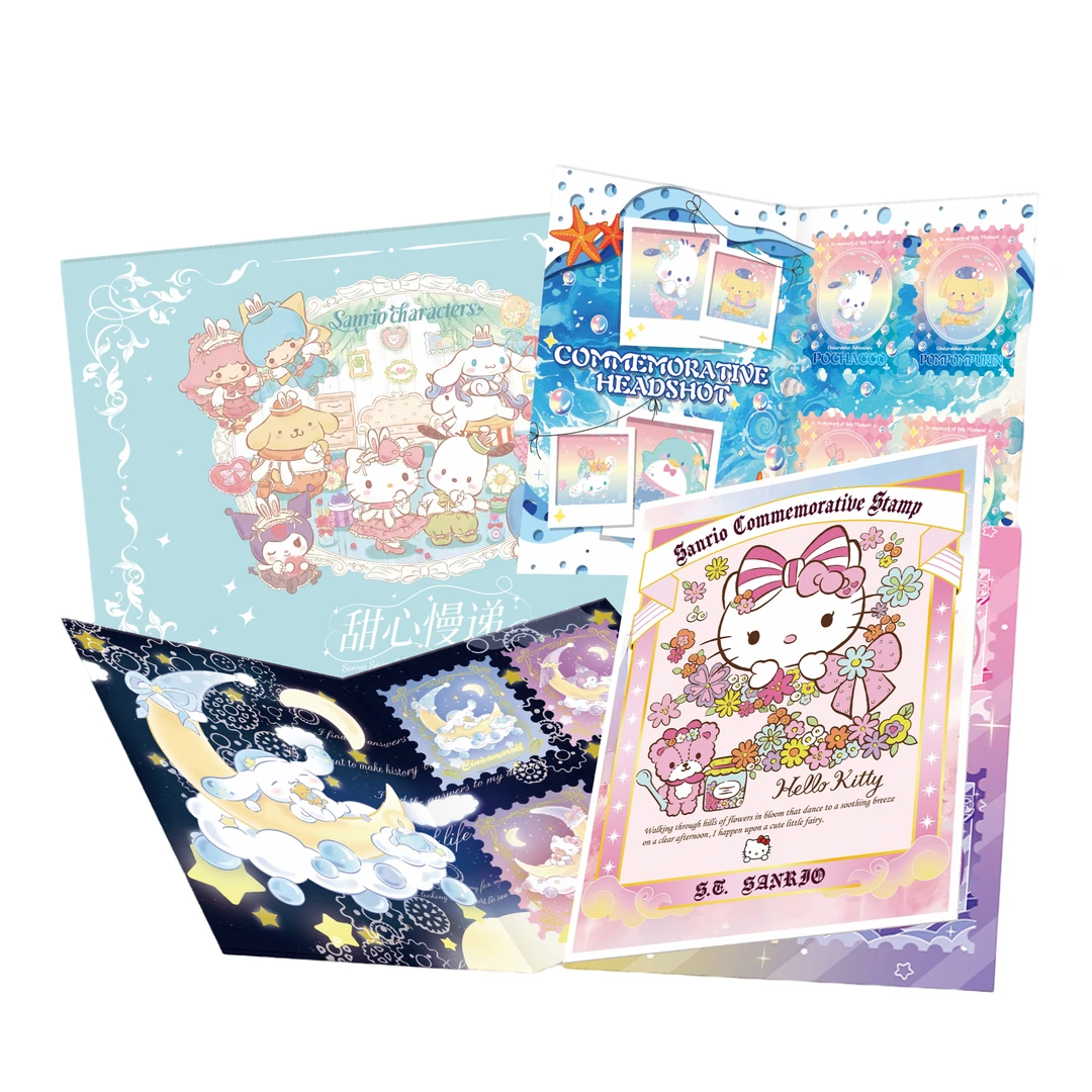 猪【全明星+2，二十四节气+5】彩虹文创甜心慢递三丽邮票卡牌（代拆）