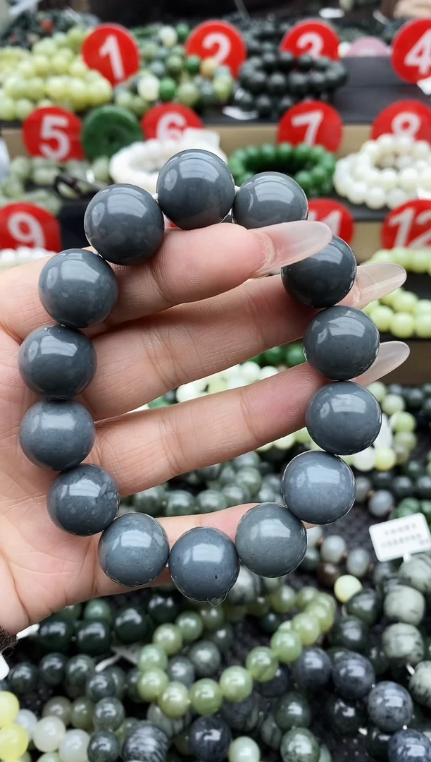 未镶嵌手串和田玉莫兰迪16