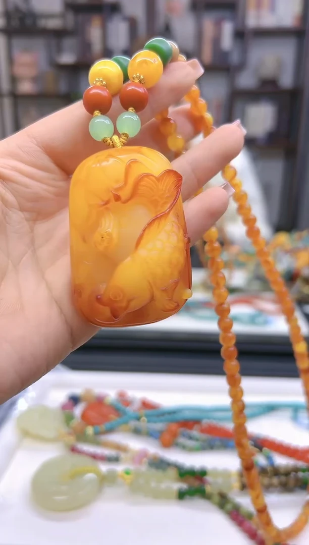 【闪购商品】和田玉毛衣链未镶嵌M178