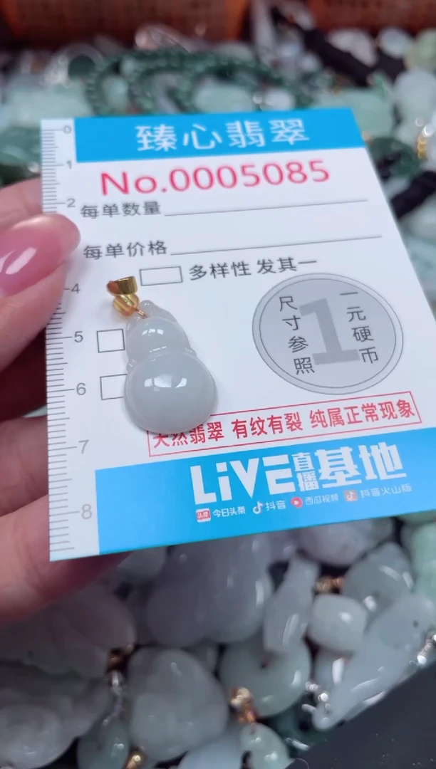 颈饰未镶嵌翡翠5085