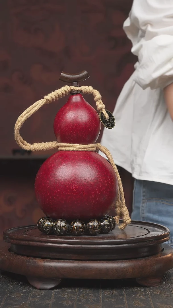 1885号大漆酒葫芦一物一拍