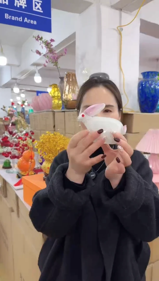 【闪购商品】玻璃洛芙花瓶花器-20早