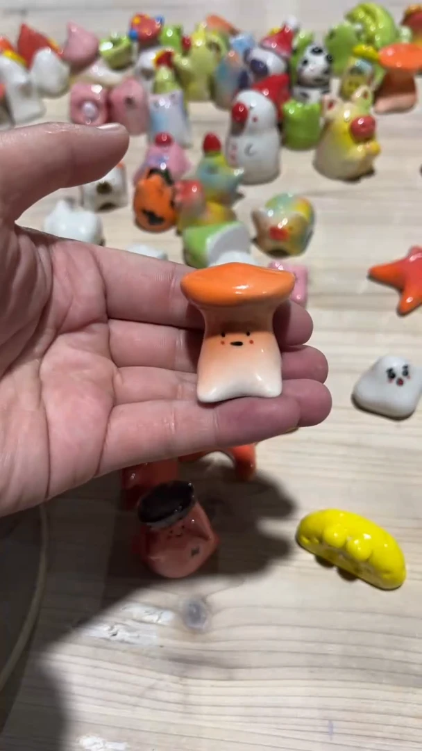 【闪购商品】摆件266纯手工微瑕陶瓷