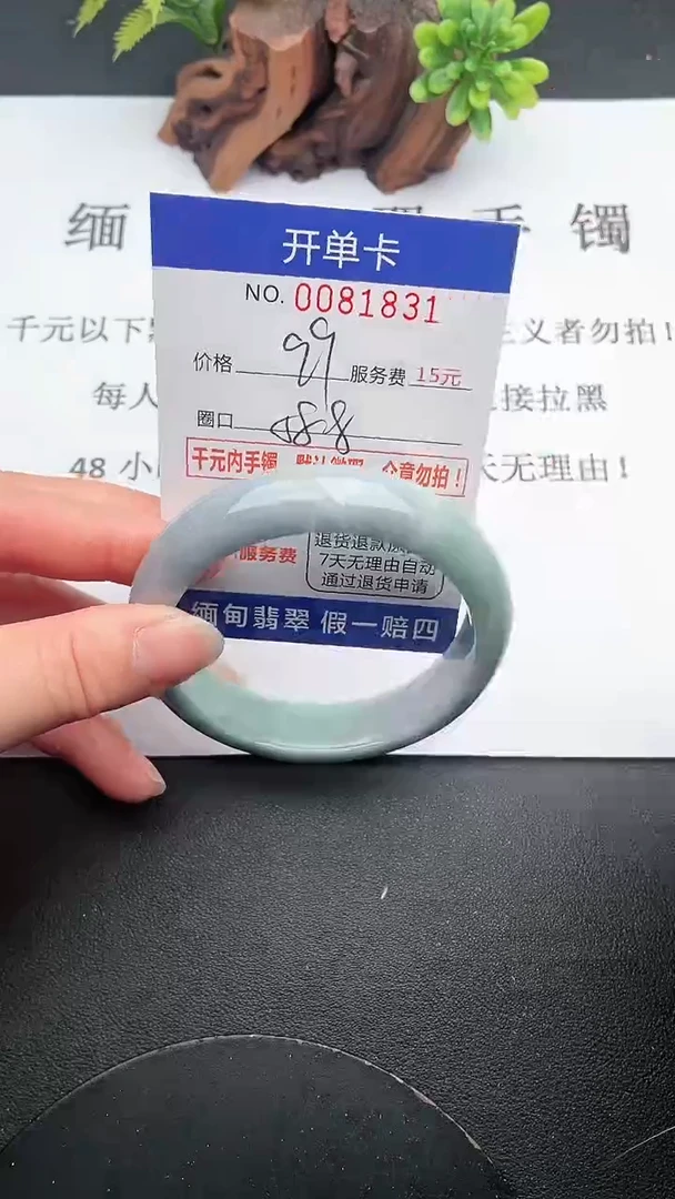 【闪购商品】翡翠手镯未镶嵌31天然翡翠A货