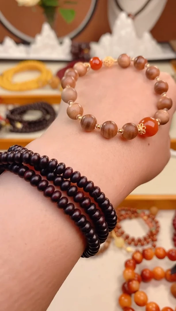 【闪购商品】檀香木手串/手链孤品5 老山单圈