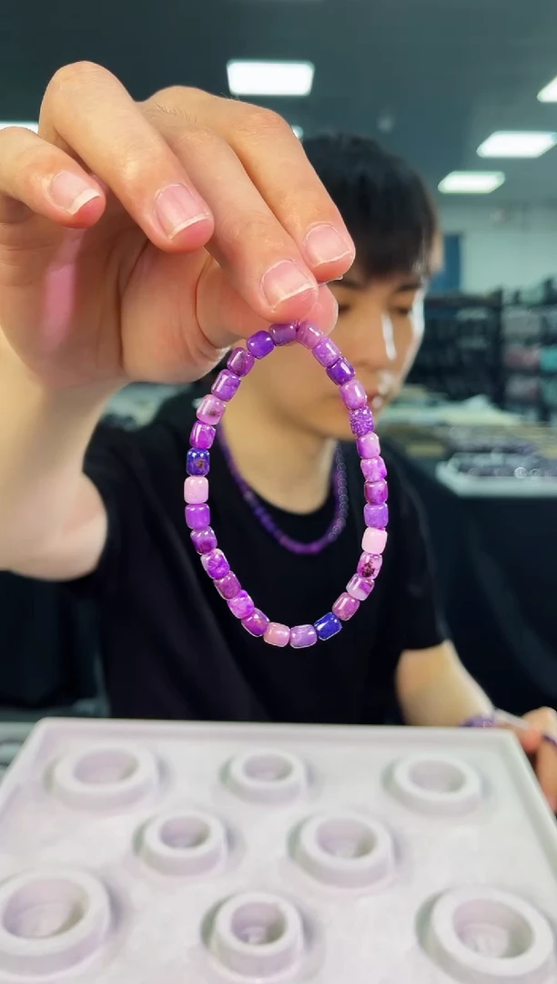 未镶嵌苏纪石（舒俱来）手串南非老矿料舒俱来