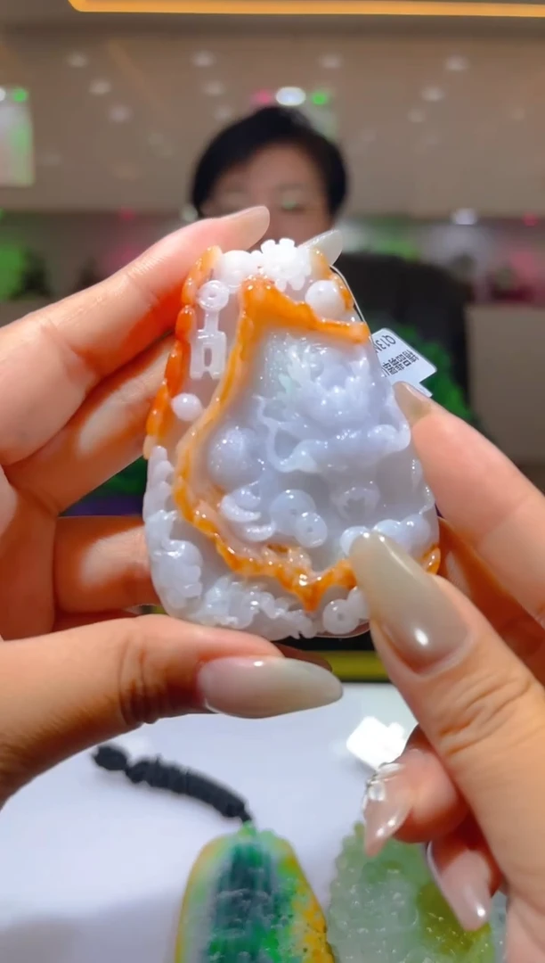 未镶嵌定制翡翠19/1220/L/龙