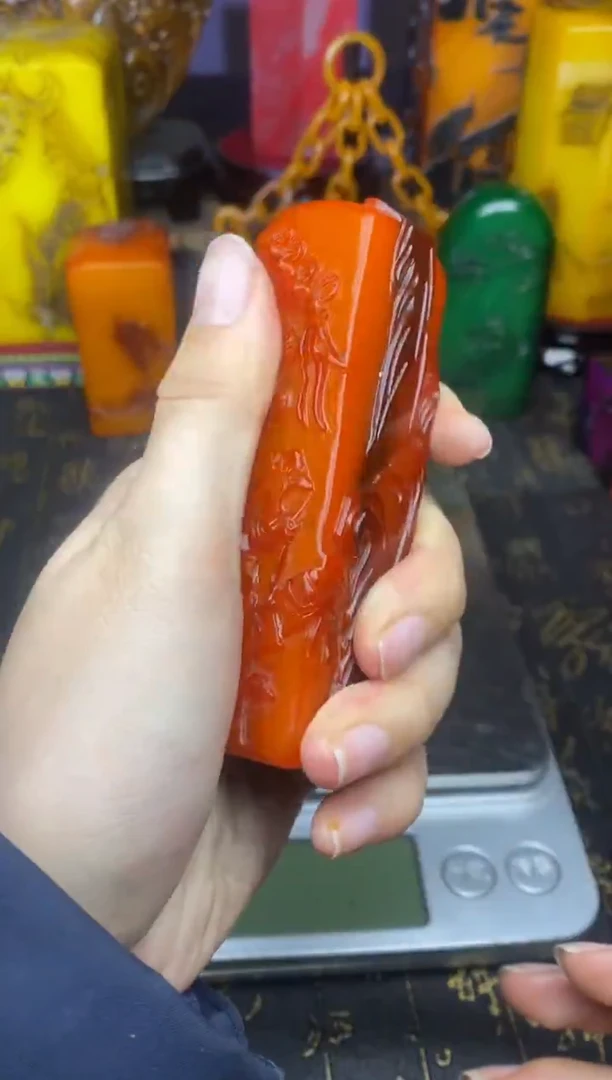 寿山石印石纯天然篆刻石料