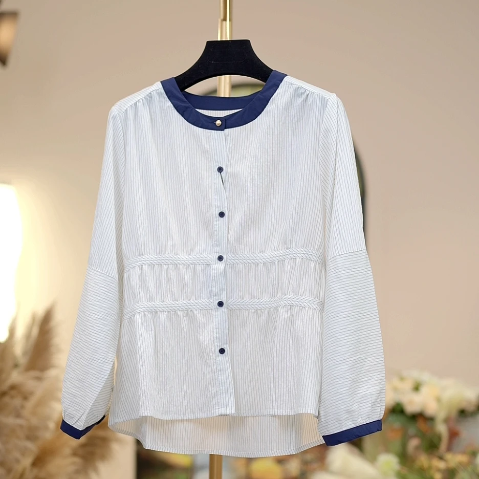 【JZ】24秋季新款百搭时尚长袖衬衫