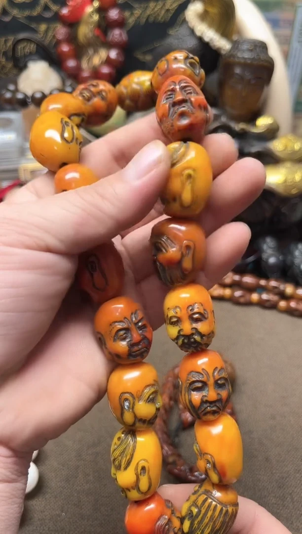 【闪购商品】琥珀裸石未镶嵌 直播精品好物推荐