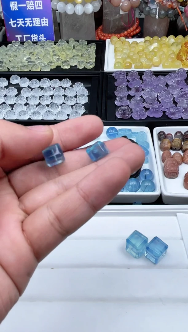 【闪购商品】海蓝宝石颈饰未镶嵌54a多样性发其一/2.12/1个