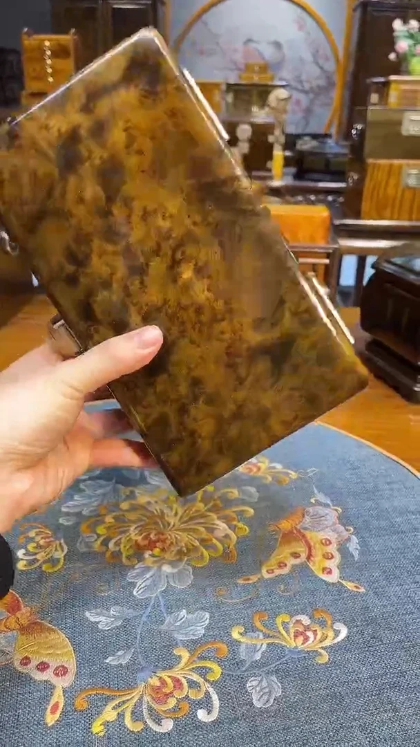 乌木类成套家具乌木首饰盒 s16