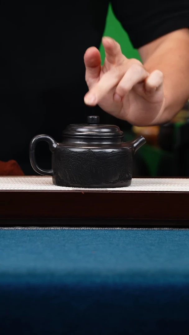 茶壶紫砂石黄德钟