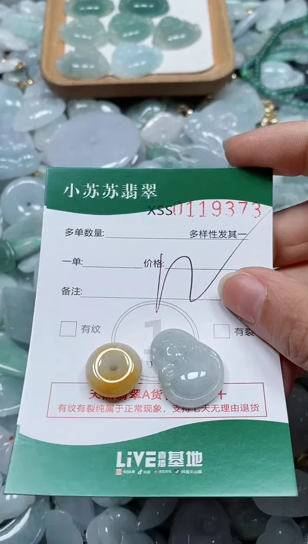 【闪购商品】翡翠颈饰未镶嵌闪购商品0119373