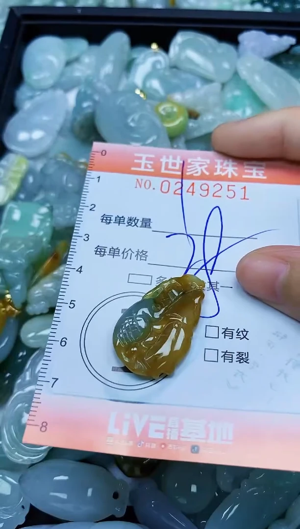 翡翠未镶嵌颈饰闪购0249251