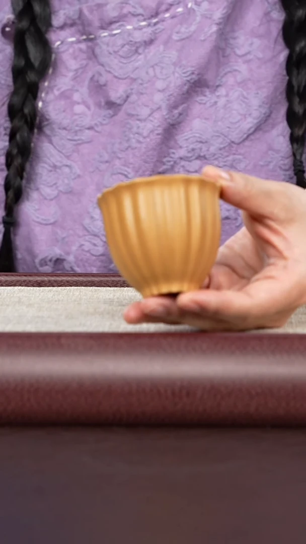 紫砂杯/供春道婷婷紫砂4