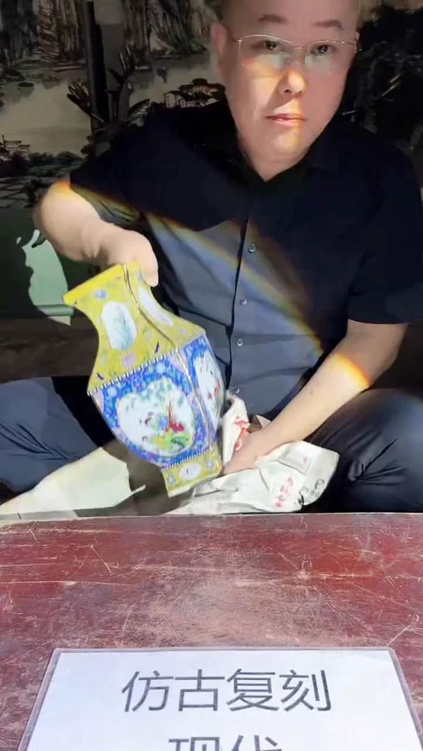 摆件景德镇陶瓷流水10