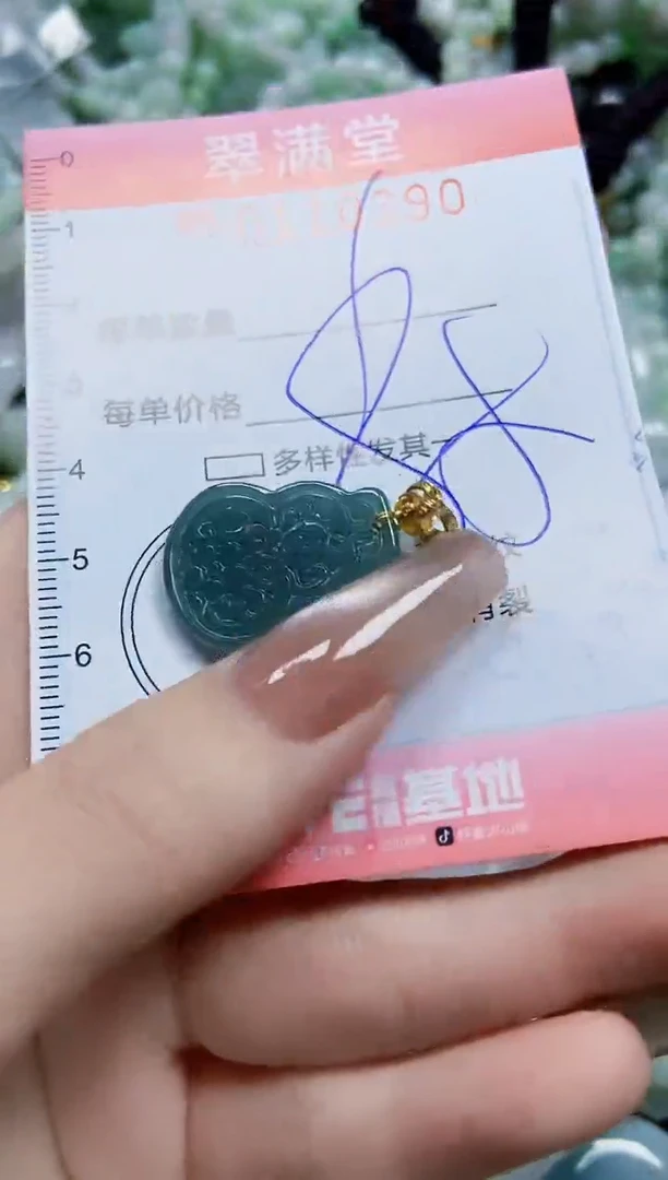 【闪购商品】翡翠颈饰未镶嵌闪购0110390多样性发其一