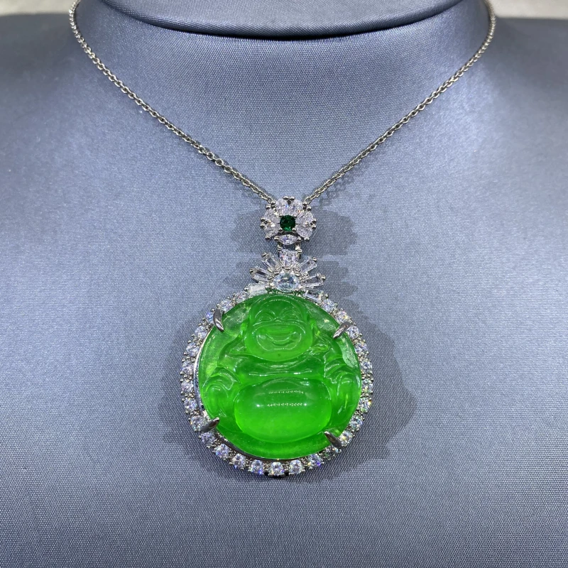 【绿意盎然 永恒暖阳】绿吊坠LX18281