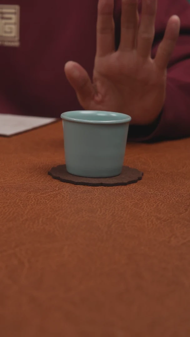 【闪购商品】杯汝州原产地原矿釉微瑕仿古小可乐杯