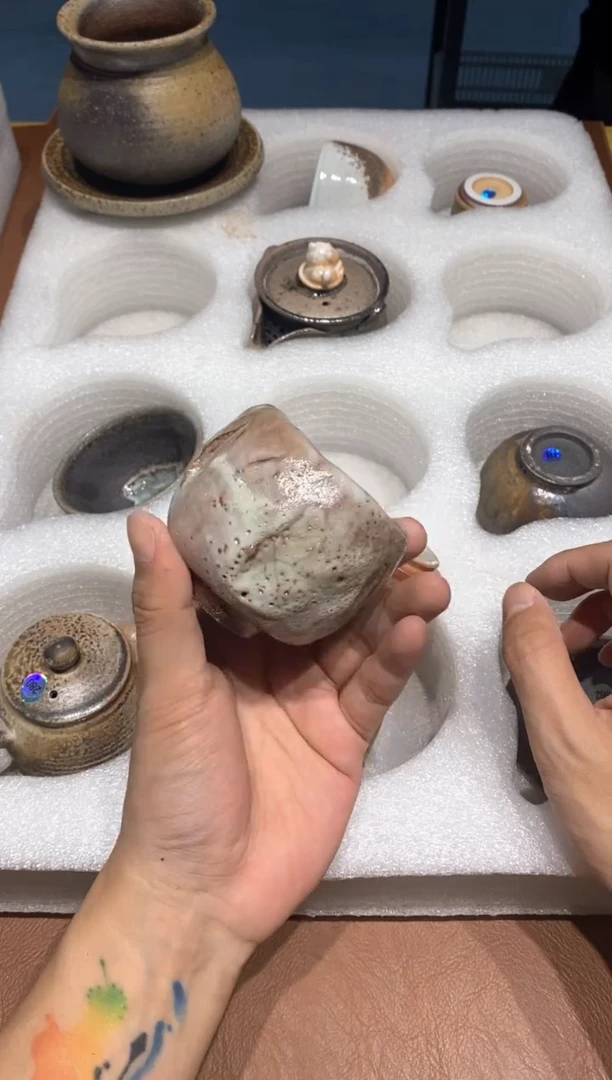 奢瓷/瑞寅柴烧茶器（杯子）813