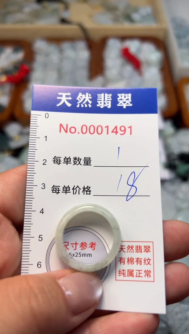 翡翠未镶嵌吊坠(不含链)1491
