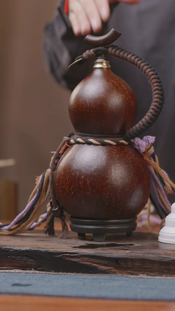 792号精品大漆葫芦防腐防渗装水茶酒
